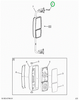 2525845C1 Sensor, Aat, Accustyle Mirror