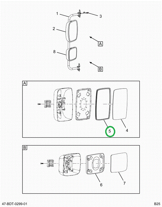 2525869C1 Gasket, Rim, Pvc, For M8912fx