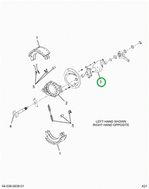 2526030C91 S- Cam Bracket