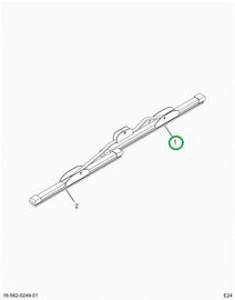 2526232C1 Wiper Blade, 15 Inch