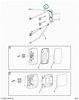 2526865C1 MIRROR ARM, RIGHT HAND, OPEN V