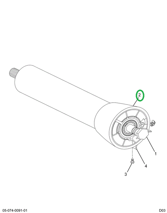2585463C91 CONTACT BRUSH ASSY