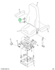 2586147C91 KNOB  RECLINER & COMPONENTS