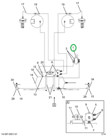 2586225C91 KT XMSN,VALVE SOLENOID 5 PORT