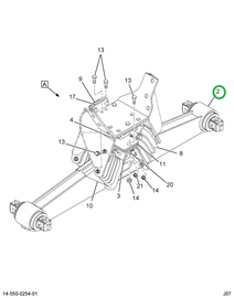 2586444C91 Beam, Equalizer