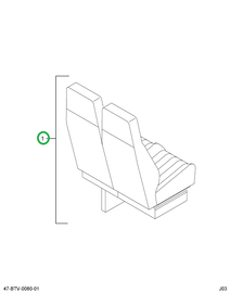 2586508C1 Pad, Seat Cushion