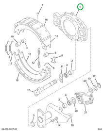 2586758C91 SPIDER BRAKE