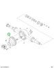 2586783C91 Differential, Front Drive 7.17