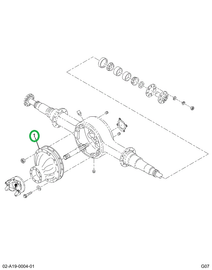 2586783C91 Differential, Front Drive 7.17