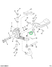 2586947C91 BEARING THRUST & SEAL K/P