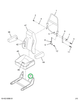 2586959C1 FRAME SEAT LOWER