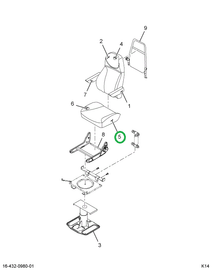 2587085C1 UPHOLSTERY  SEAT CUSHION DRIVE