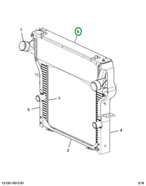 2587230C93 CHANNEL,RAD CHANNEL ASM TOP