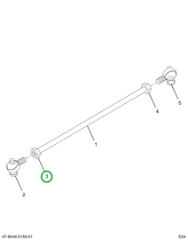 2587472C1 Nut, Jam Left Hand 7/16 Unf