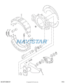 2587567C91 BRACKET BRK CAMSHAFT & CHAMBER