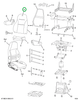 2587604C91 Upholstery Drivers Seat Back