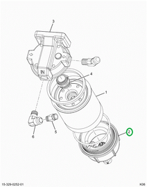 2587804C1 BOWL FUEL FILTER W/O HEATER