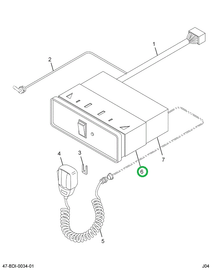 2588101C1 Mounting, Center Sleeve