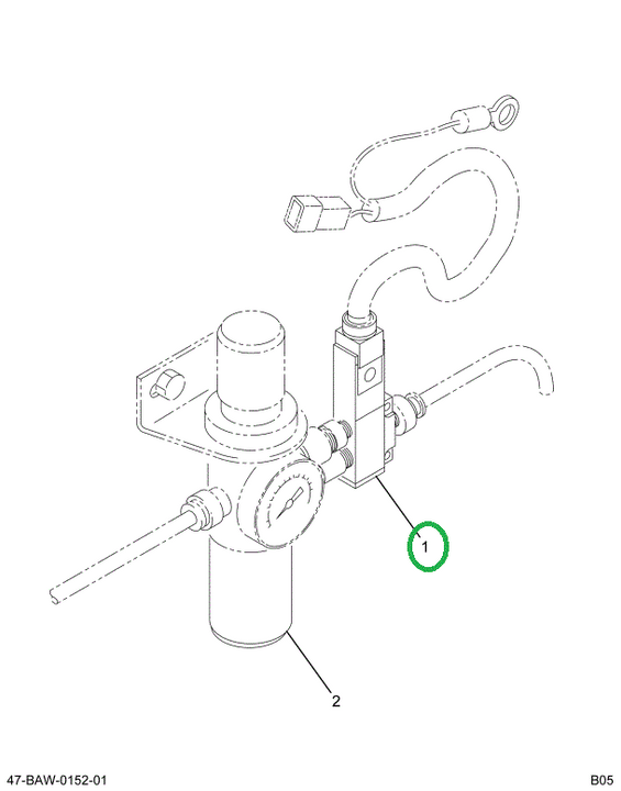 2588175C91 VALVE  ASSY