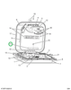 2588375C1 COVER  HINGE WHITE