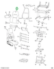 2588624C1 UPHOLSTERY  SEAT BACK DRIVER*