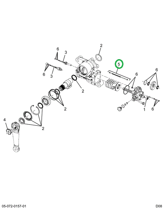 2588921C91 Kit, Steering Gear Relief Valv