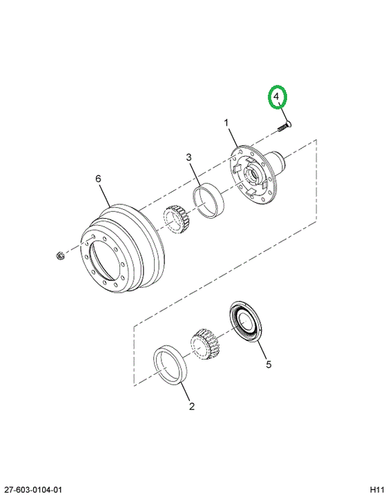 2588937C1 BOLT WHEEL HUB M22 X 1.5