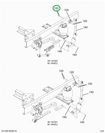 2589493C1 BOLT M20-2.50X150 HH FLG(10.9)