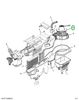 2589501C92 BLOWER,MOTOR HTR BLWR & WHEEL