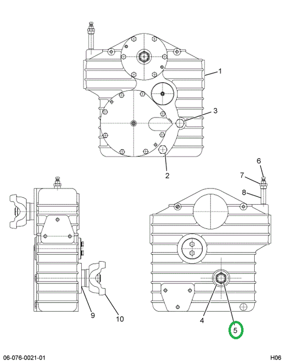 2589842C1 NUT LOCK INPUT YOKE