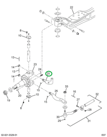2590304C1 Arm, Steering, Lh