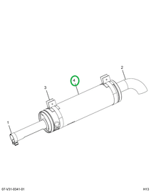 2590554C2 MUFFLER ASM EXHAUST