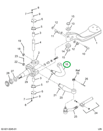 2590912C1 Arm, Steering Single Left
