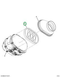 2591005C1 FILTER,ELEMENT AIR FILTER
