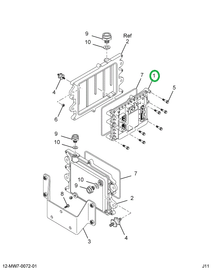 2591113C1 CONTROL,MODULE ECM