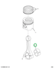 2591191C1 BEARING CONN ROD 0.25MM