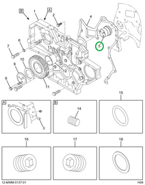 2591275C1 SHAFT IDLER GEAR