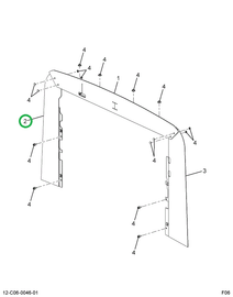 2591618C91 SEAL COOLING SYSTEM RH SIDE