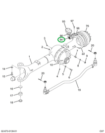 2591804C91 ADJUSTER ASSY SLACK SPECIAL