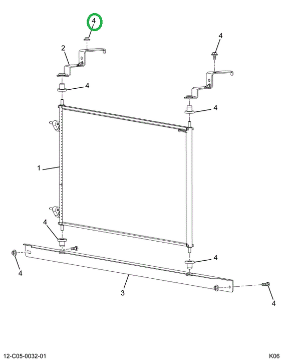 2591831C91 CONDENSR,KIT HARDWARE REPAIR C