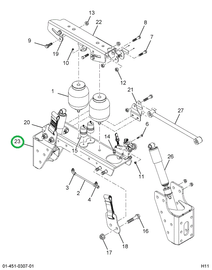 2591923C1 BRACKET FRAME MOUNT