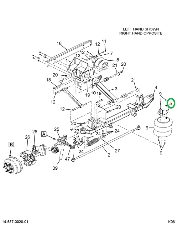 2591948C1 PLATE UPPER BAG ASSY LH