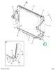 2592334C91 CHANNEL,RAD SUPPORT RH REAR