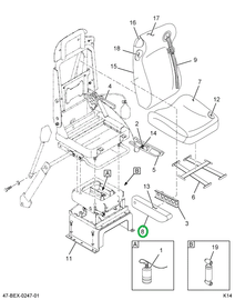 2592523C91 Armrest Assembly, Driver With