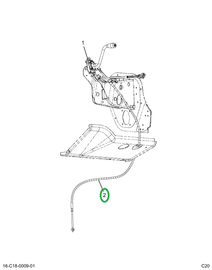 2592669C91 CABLE,KIT CABLE TRAN SHIFT SEL