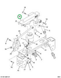 2593806C1 BRACKET MOUNT CAB