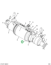 2594128C1 CLAMP V-BAND
