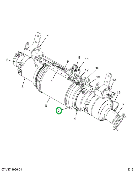 2594128C1 CLAMP V-BAND