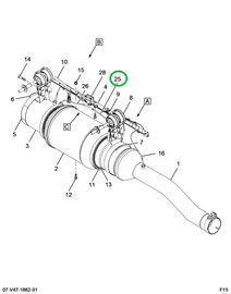 2594134C91 TUBE HV PRESS LINE ASSY