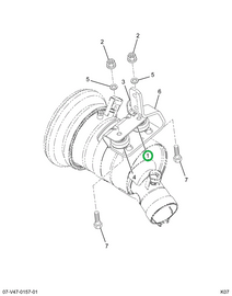 2594430C1 Bracket, Hanger, Strap No. 2